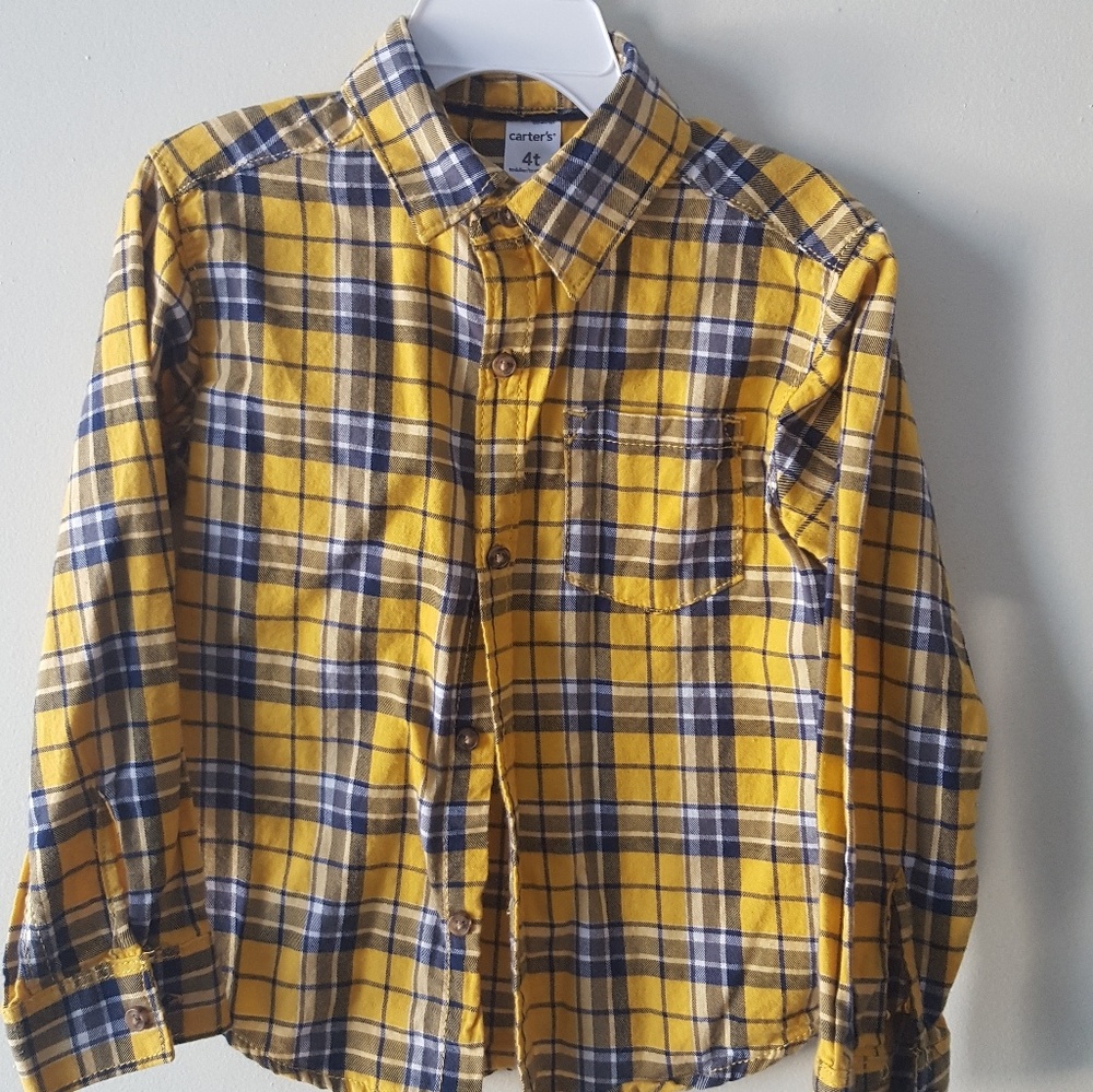 Carters plaid shirt